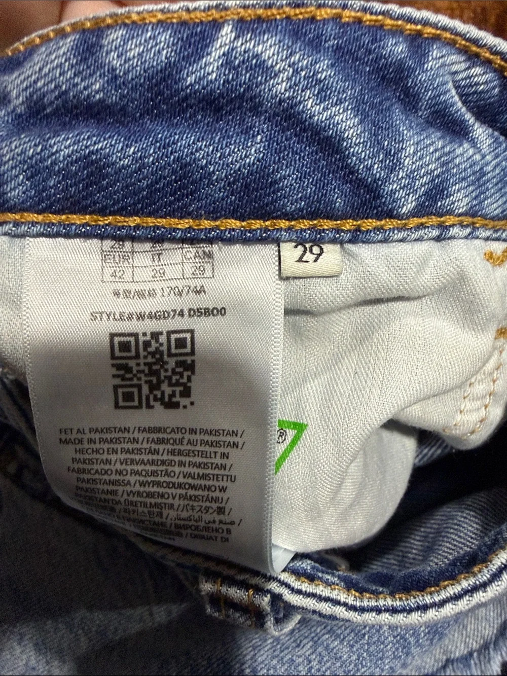 GUESS Light Blue Distressed Denim Cutoff Shorts